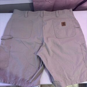 Carhartt + Wrangler shorts - Carhartt Tan Cargo Shorts & Wrangler black shorts